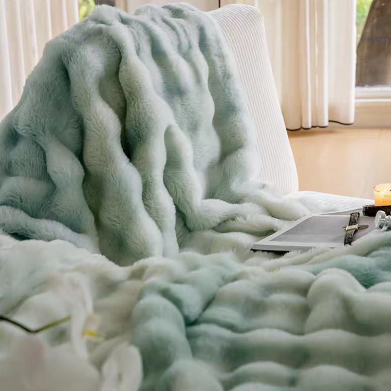 Luxury Plush Faux Fur Blanket