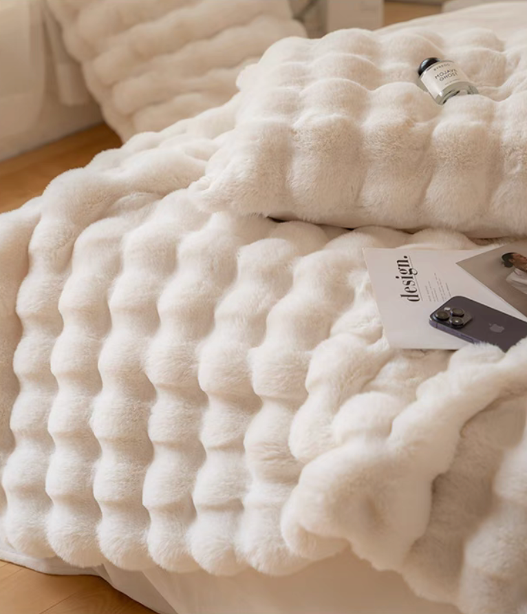 Luxury Plush Faux Fur Blanket