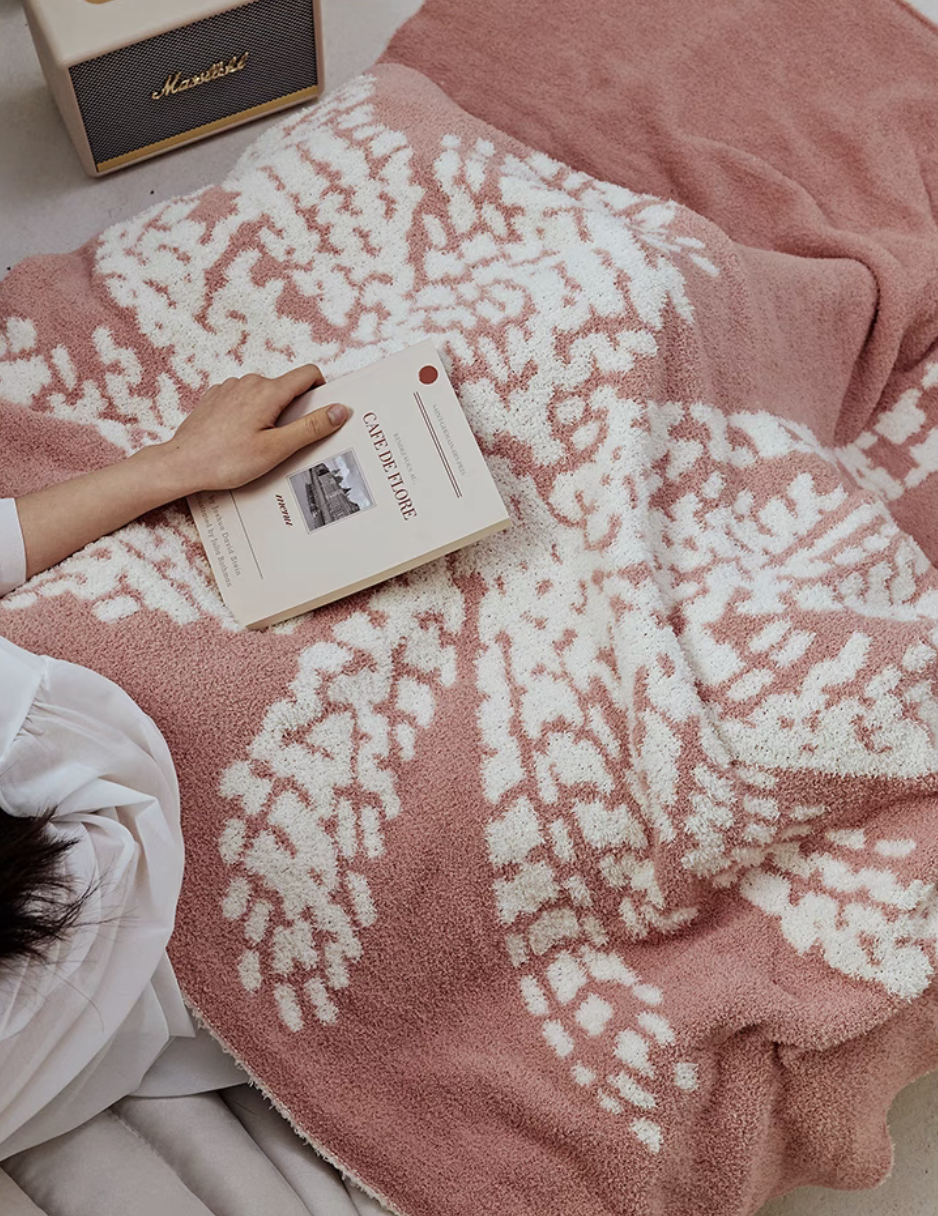 Coconut Dream Throw Blanket