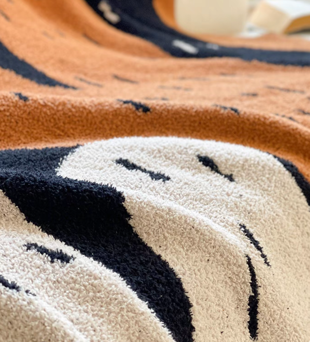 Wild Cactus Luxe Throw Blanket