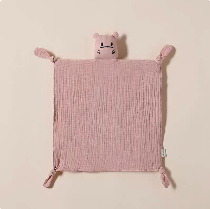 CuddleBuddy Muslin Lovey Teething Toy