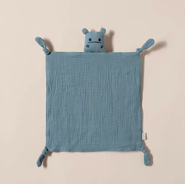 CuddleBuddy Muslin Lovey Teething Toy