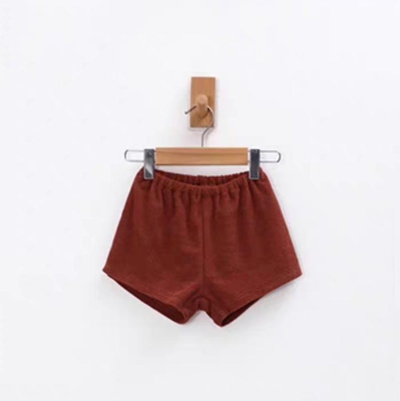 Baby Terry Cotton Top & Shorts