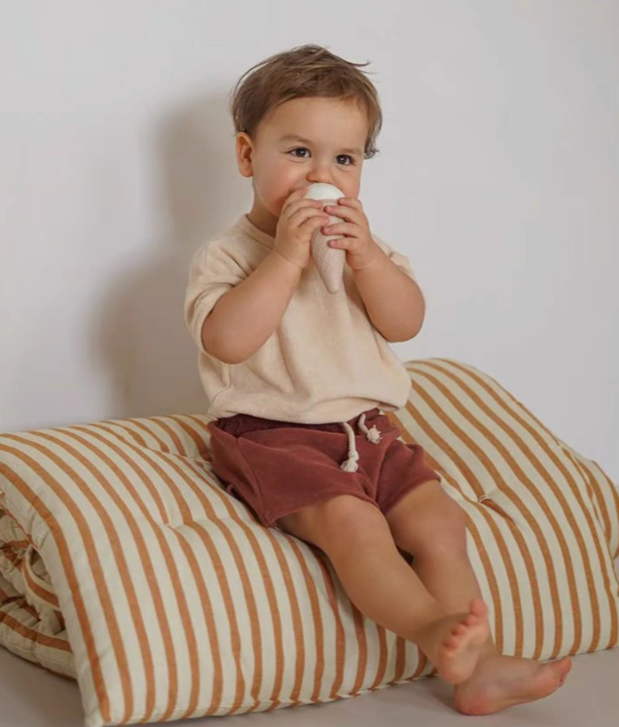 Baby Terry Cotton Top & Shorts