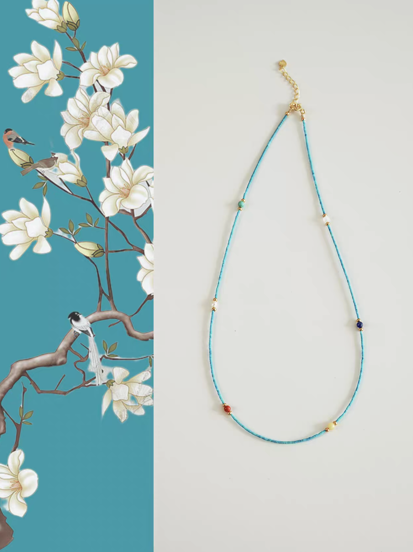 Elegant Multi-stone Vintage Choker