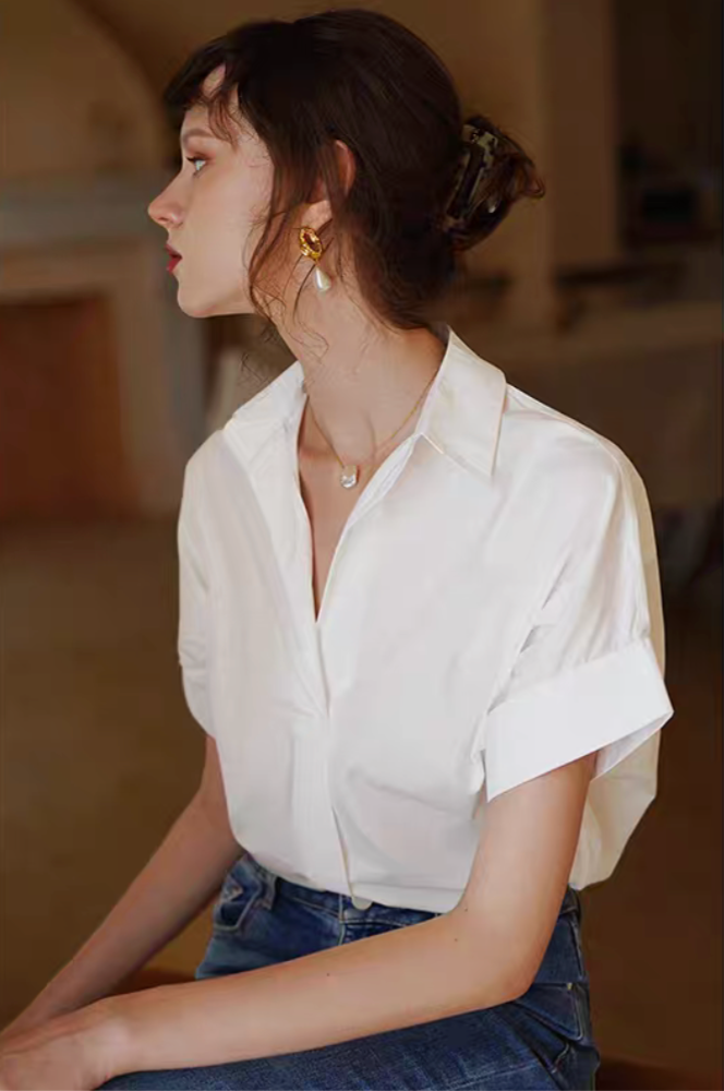 Batwing V-Neck Shirt