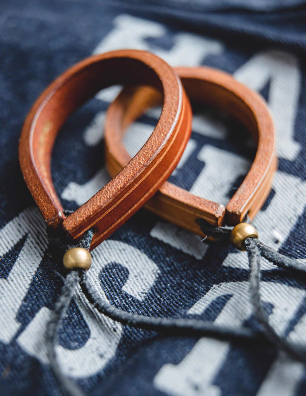 Handcrafted Leather Loop Bracelet