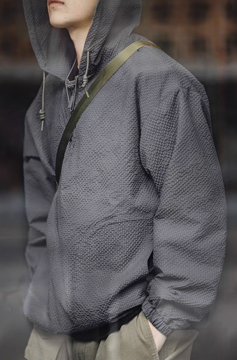 Street-Ready Bubble Anorak Jacket