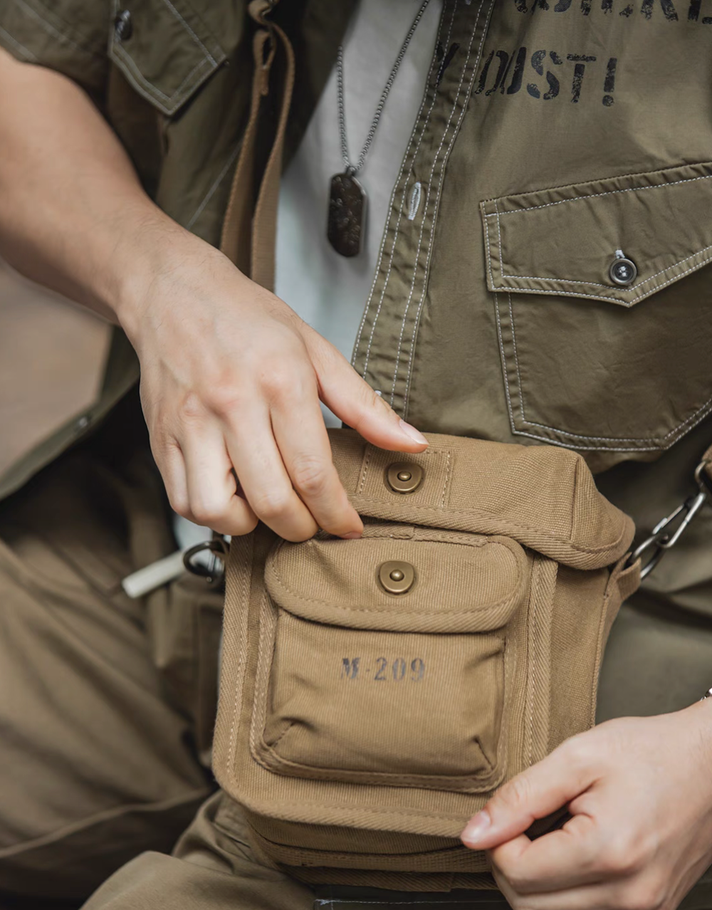 M-209 Tactical Utility Shoulder Bag