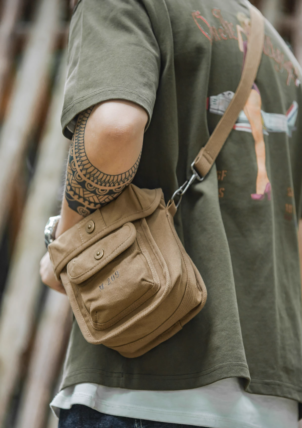 M-209 Tactical Utility Shoulder Bag