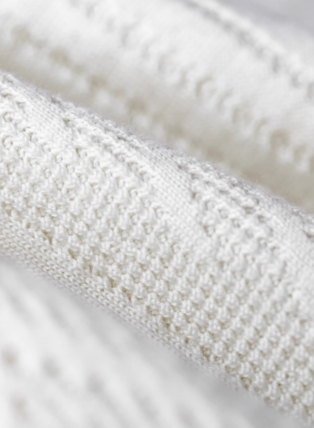 Chevron Weave Polo Sweater