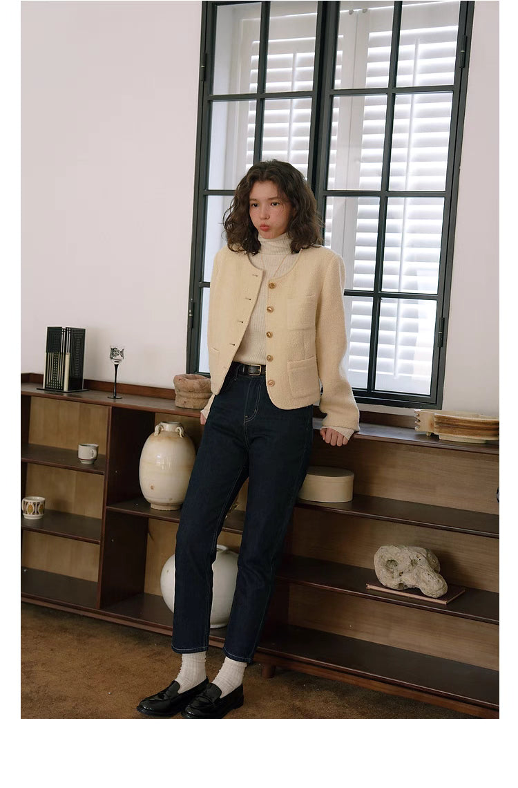 Vintage Charm Boucle Jacket