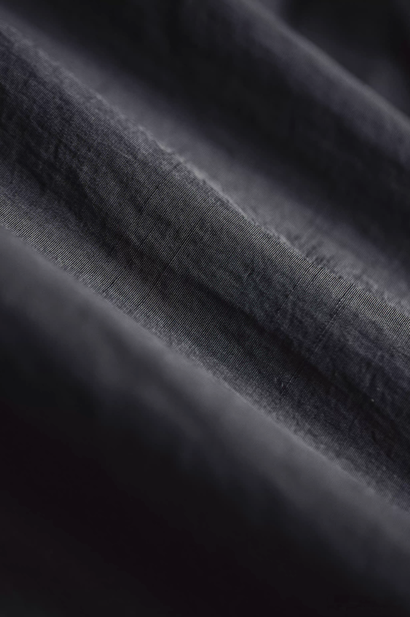 lightweight taslan fabric texture close up