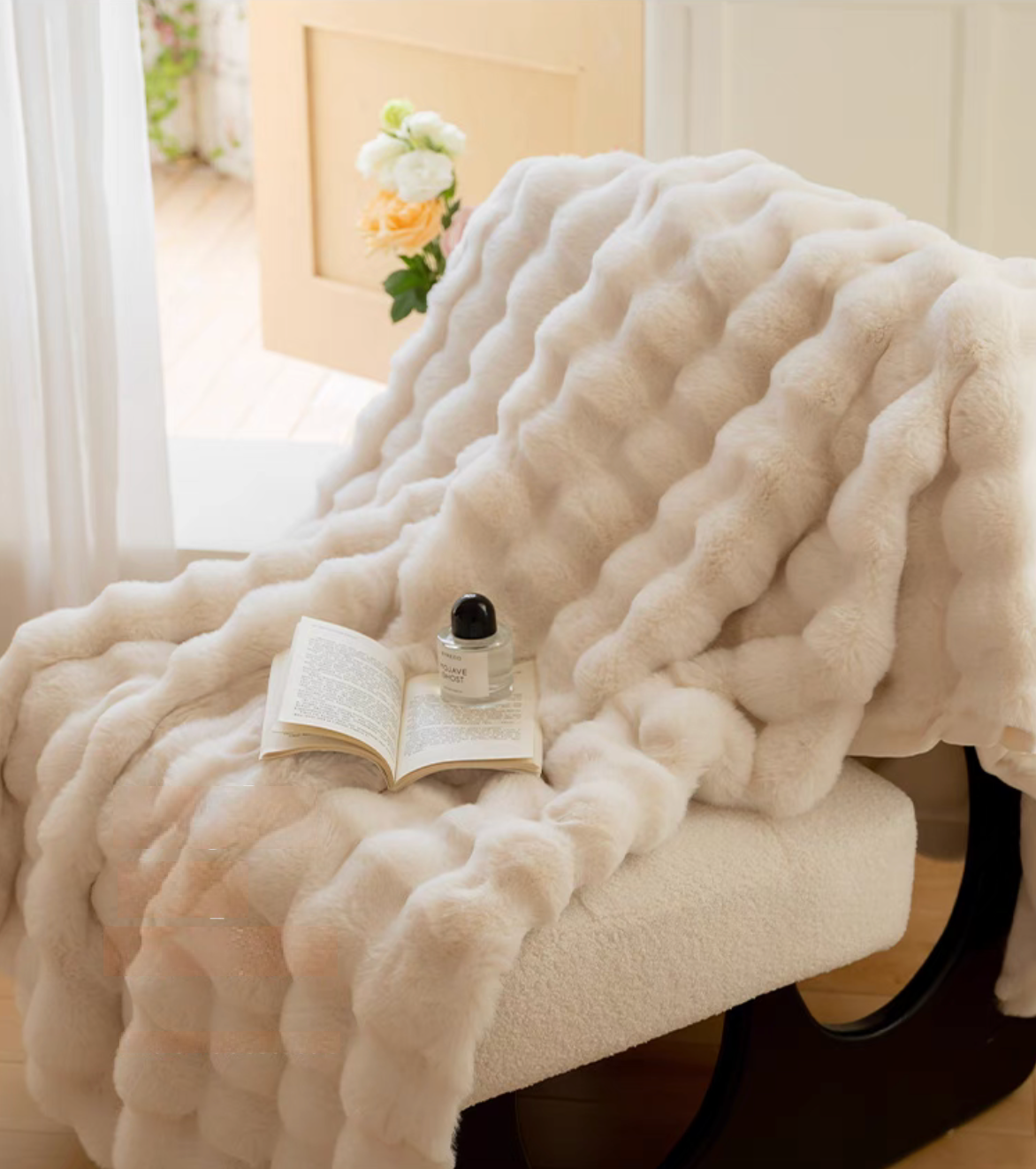 Luxury Plush Faux Fur Blanket