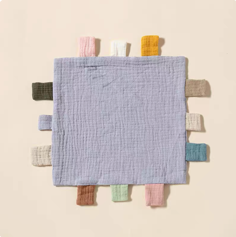 Multicolor Sensory Baby Comfort Teething Cloth Toy