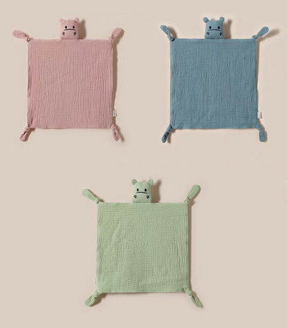 CuddleBuddy Muslin Lovey Teething Toy
