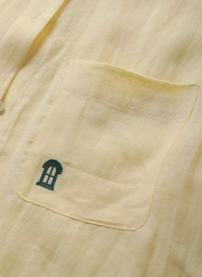 Linen Roll-Up Sleeve Shirt &amp; Short Set