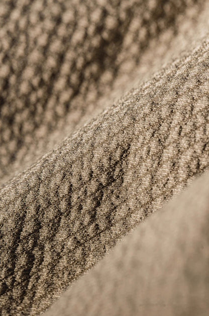 Macro photo showing high-density woven texture of the Urban Shield Jacket fabric