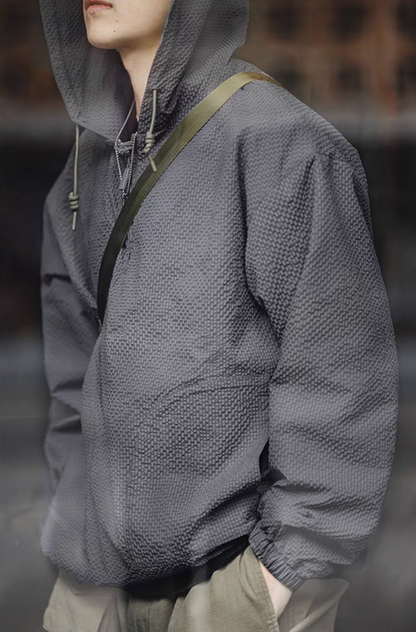 Street-Ready Bubble Anorak Jacket