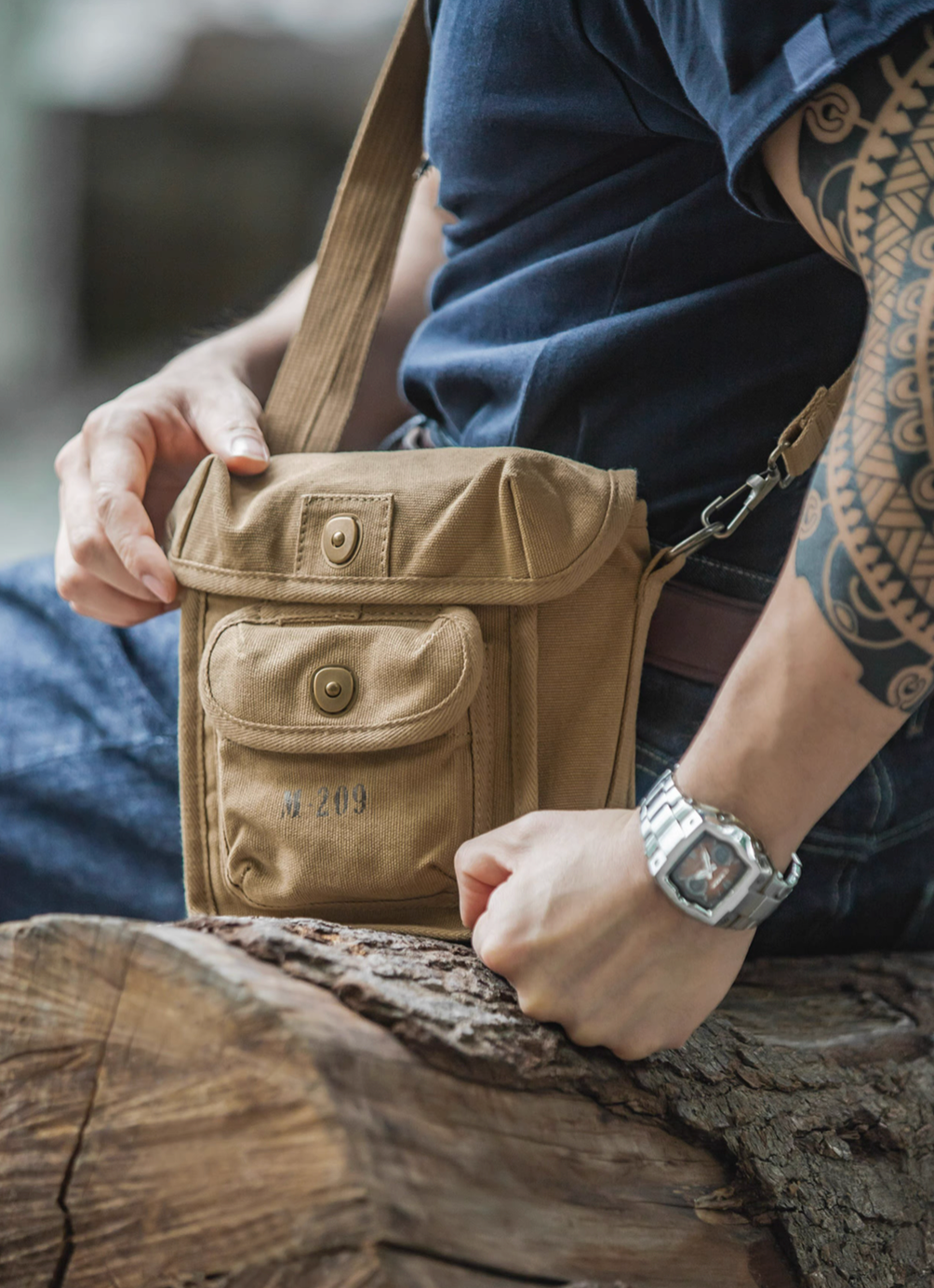M-209 Tactical Utility Shoulder Bag