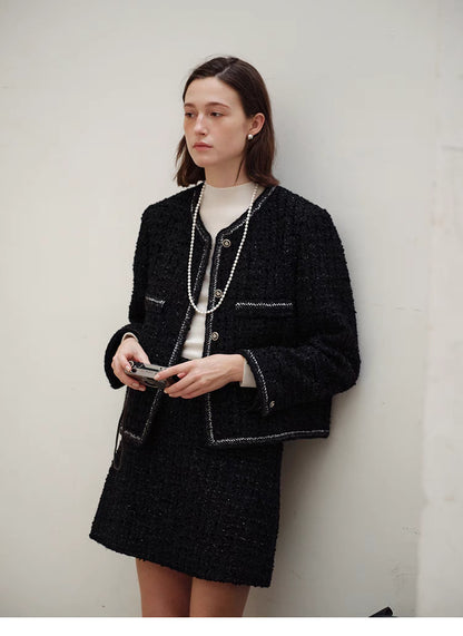 Refined Sophistication Tweed Two-Piece Set