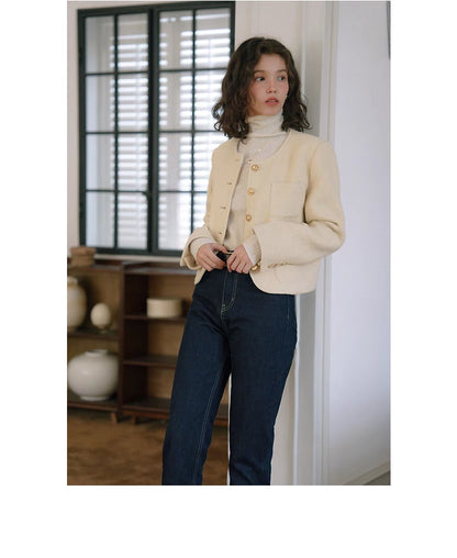 Vintage Charm Boucle Jacket