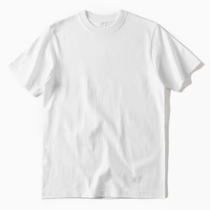 Urban Forest Tee white short sleeve crewneck t-shirt front view on clean background
