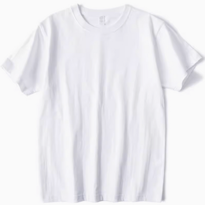 Weekend Vibes Tee white front view crewneck short sleeve t-shirt laid flat